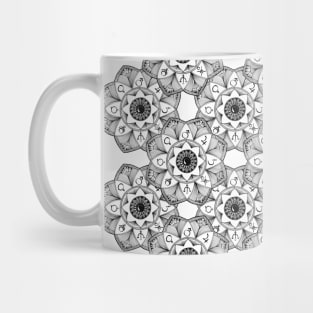 Hand drawn mandala pattern Mug